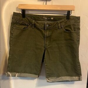 Prana Forest Green Women's Jean Shorts
